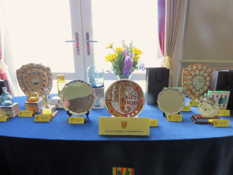 The trophies we are playing for this wek